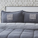KARACA HOME SOFTY Cotton Comfort Bettgarnitur 2 Personen grau