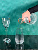 ACAR AQUA COLLECTION GOLD 25 parça bardak seti