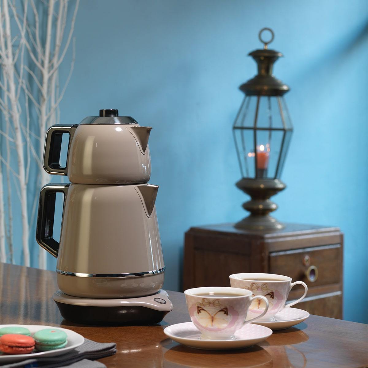 Théière fonte Gyokuro, camel 1L, chaleur - Cafés Querry Théière fonte Gyokuro, camel 1L, chaleur - Cafés Querry