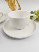 TREND HOME WHITE Kaffeetassenset 12 Teile 6 Personen