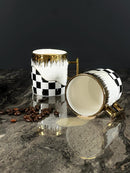 ACAR KING DAMA  6lı Porselen mug takımı  