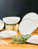 ACAR DAPHNE Gold Tafelservice 12 Personen 57-tlg