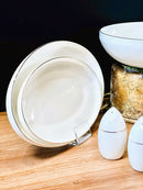 ACAR DAPHNE Gold Tafelservice 12 Personen 57-tlg