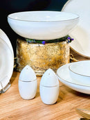 ACAR DAPHNE Gold Tafelservice 12 Personen 57-tlg