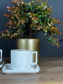 ACAR PURE ROYAL 6'lı Porselen kahve fincan takımı