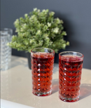 LAV LOUVRE Set aus Krug und Gläsern 7-teilig aus Glas.