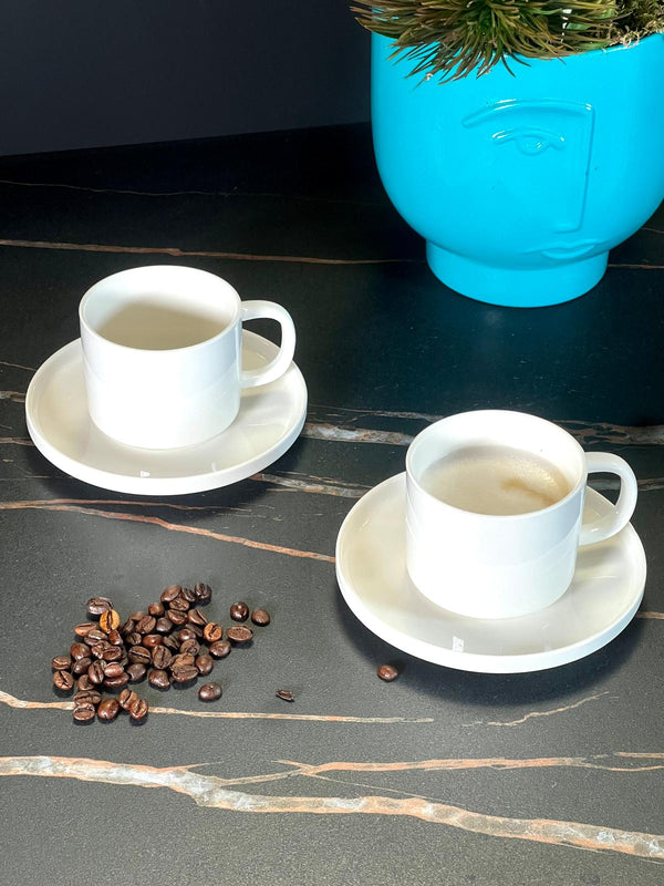 ZELLERFELD SOFT Set de tasses à thé/café 12 pièces 6 personnes