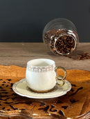 ACAR FREYA 6'lı Porselen kahve fincan takımı