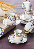 ACAR MARFA Kaffeetassen aus Porzellan 6 Pers.