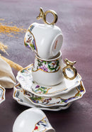 ACAR MARFA Kaffeetassen aus Porzellan 6 Pers.