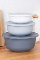 ACAR MASTERPIECE 3er-Set Aufbewahrungsschalen / Salatschüsseln mit Deckel 6 Stk.