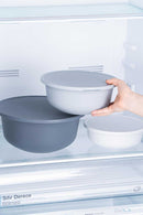 ACAR MASTERPIECE 3er-Set Aufbewahrungsschalen / Salatschüsseln mit Deckel 6 Stk.