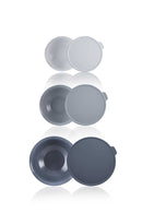 ACAR MASTERPIECE 3er-Set Aufbewahrungsschalen / Salatschüsseln mit Deckel 6 Stk.