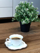 ACAR OMEGA Kaffeetassen aus Porzellan 6 Personen