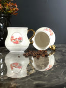 ACAR PRENSES 4lü Porselen mug takımı  