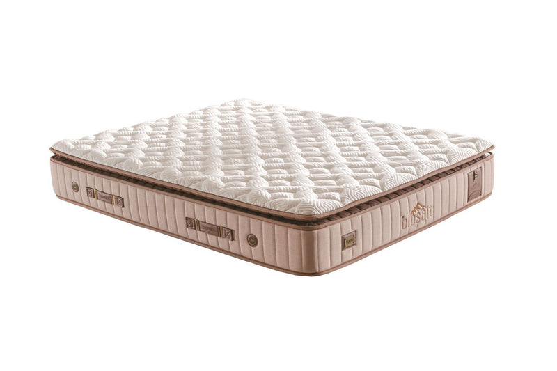 BAMBI BIOSALT Lit coffre, Tête de lit et Matelas au Sel de Roche - Bella Home