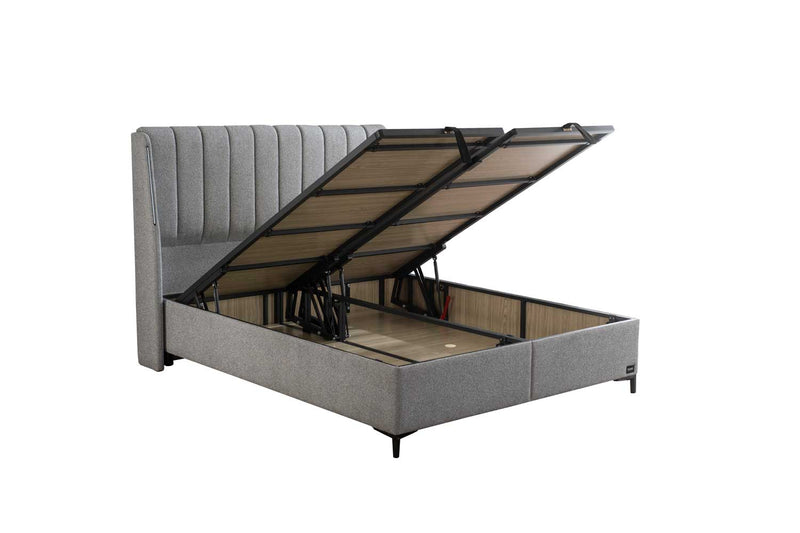 BAMBI BLACKSAND Lit et Matelas au Sable Noir Magnétique - Bella Home