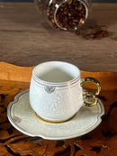 ACAR FREYA 6'lı Porselen kahve fincan takımı