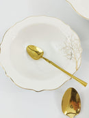 ZELLERFELD BLOOM Tafelservice Motiv Goldener Baum 27 Teile 6 Pers.