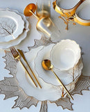 ZELLERFELD BLOOM Tafelservice Motiv Goldener Baum 27 Teile 6 Pers.