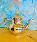 Gold silber Teekanne 1.2L