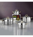 VIVALDI Kochgeschirr-Set 8-teilig induktion