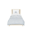 KARACA HOME MIRELA Double face Indigo çift kişilik yatak örtüsü seti