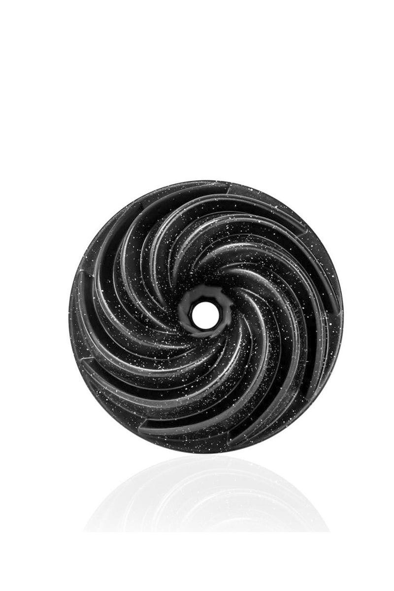 ACAR CAST WAVE Moule à cake noir 24.5 x 9.5cm - Bella-Home: art de la table, verrerie, trousseau de mariée, décoration