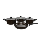 KARACA BIOGRANIT BLACK GOLD New İndüksiyon tabanlı 7 parça tencere seti