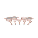 KARACA BIOGRANIT ROSEGOLD NEW İndüksiyon Tabanlı 13 Parça Tencere Seti