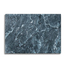 BELLART - Gri Mermer Uv Baskılı Cam Kesme Tablası 35×25 cm