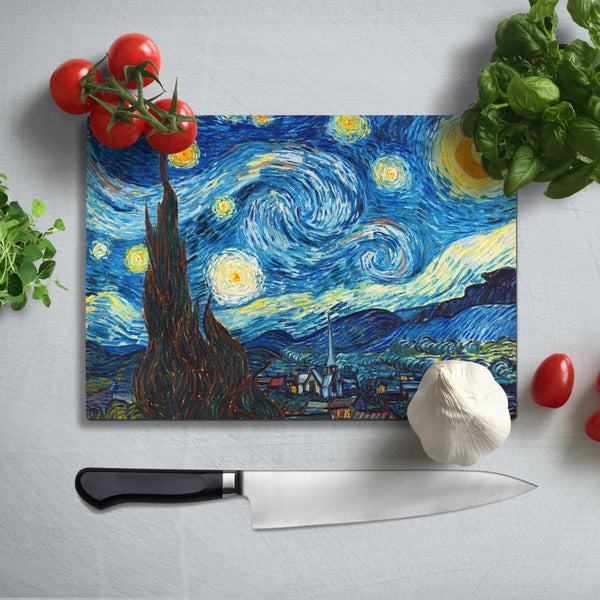 EGOSKY – Lot De 4 Tableaux à Gratter Van Gogh A4 – Nuit Étoilée, Tournesols, Terrasse De Café – Activité Créative Et Relaxante Pour Adultes Et Enfants