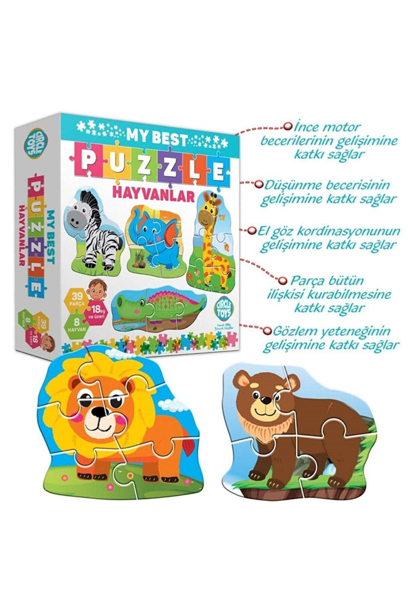 My Best Puzzle version animaux My Best Puzzle Hayvanlar Meine beste Puzzle-Version Tiere