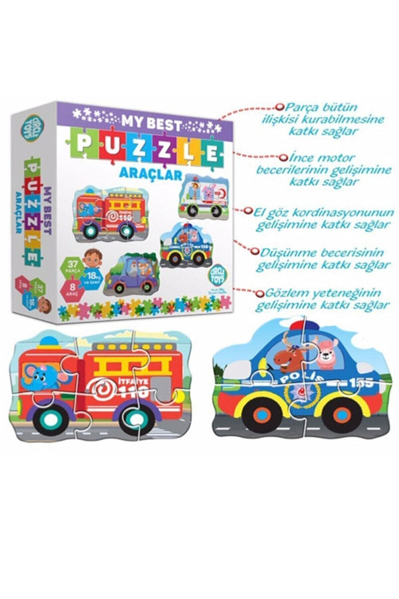 My Best Puzzle version Véhicules My Best Puzzle Araçlar Meine beste Puzzle-Version Fahrzeuge