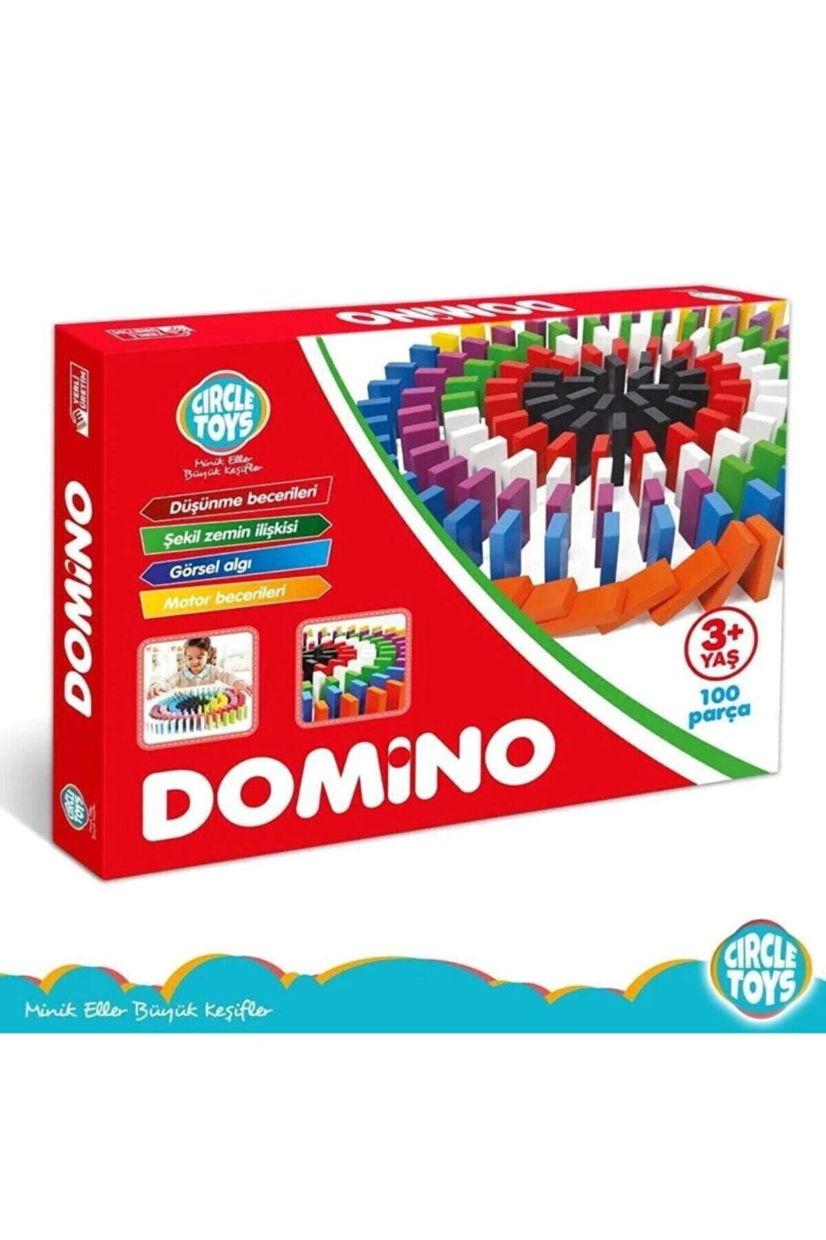 Dominos cascade 123 pièces en bois Dominos cascade 123 pièces en bois