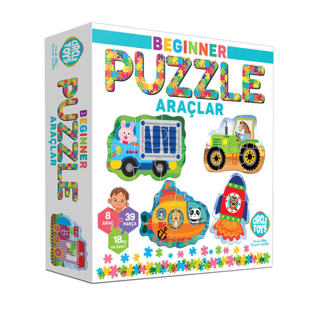 Puzzle version Véhicules pour Débutants Beginner Puzzle Araçlar Puzzle Version Fahrzeuge für Anfänger