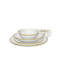 KARACA ECLIPSE GOLD 57 Parça 12 kişilik porselen yemek takımı