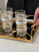 TREND HOME WHITE ORIENT Set von 12 Gläsern