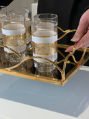 TREND HOME WHITE ORIENT Set von 12 Gläsern