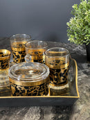 TREND HOME ORIENT GOLD Set aus 12 Gläsern mit Zuckerdose 20 Stk.