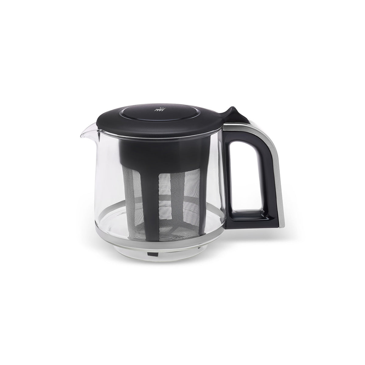 Karaca Kelly Set Théière Turque Verre Borosilicate 1,5L Bouilloire + 0,6L Théière Avec Infuseur Inox - Compatible Induction