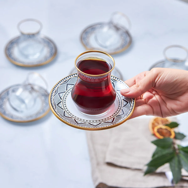 Ensemble de 2 verres à thé durables Joy Kitchen, thé naturel, verre à thé  sur
