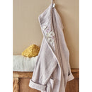 KARACA HOMEK LUCY   3D Nakışlı offwhite- lila  aile seti