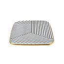 KARACA BLACK NOIR Set d'assiettes à dessert 6 personnes KARACA BLACK NOIR 6 kişilik pasta seti KARACA BLACK NOIR Dessertteller-Set 6 Pers.