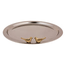 KARACA BIRDY Plateau argent 30 cm - Tepsi gümüş 30 cm