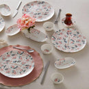 KARACA LOVELY PINK Service de table petit-déjeuner 26 pièces 6 personnes - Kahvalti seti 26 parça 6 kisilik