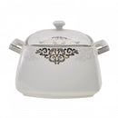 KARACA NAZENDE CREAM  Service de table carré 60 pièces 12 personnes - Yemek takımı 60 parça 12 kişilik