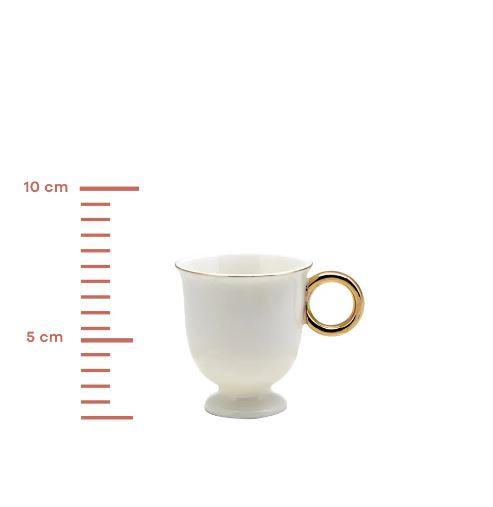 KARACA MUM Set de tasses à café 12 pièces 6 personnes - 12 parca 6 kisilik kahve fincani