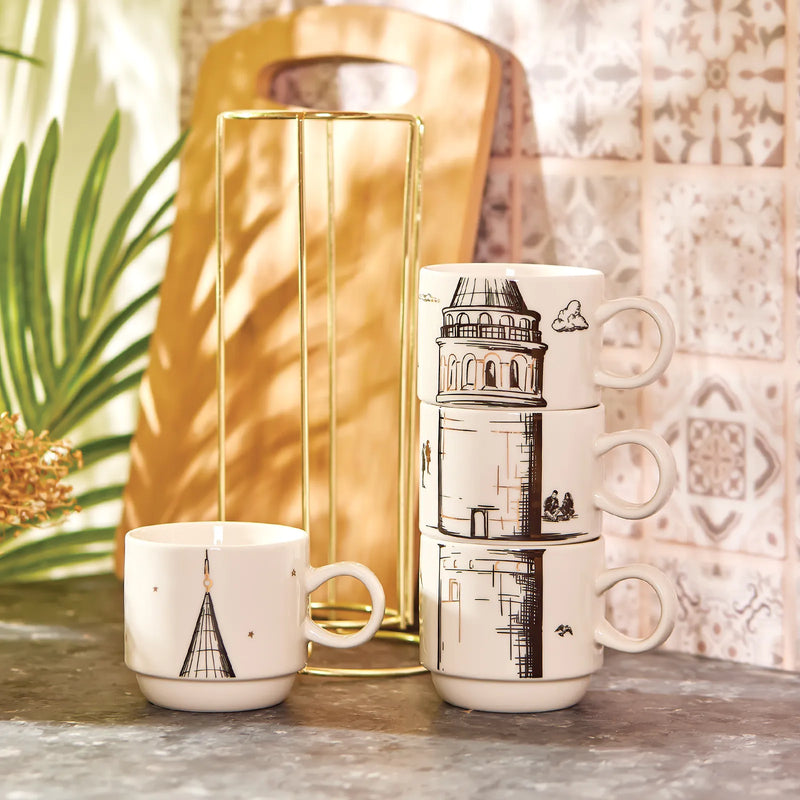 KARACA X İST COLLECTION GALATA Becherset 5-tlg