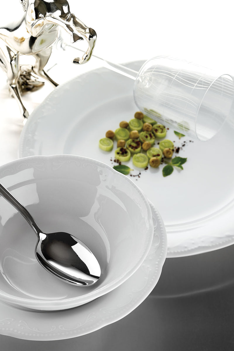 Service Petit-déjeuner 16 Pièces Kutahya Atlantis Teos – Porcelaine Pour 4 Personnes – Lave-vaisselle Safe – Design Moderne - 9